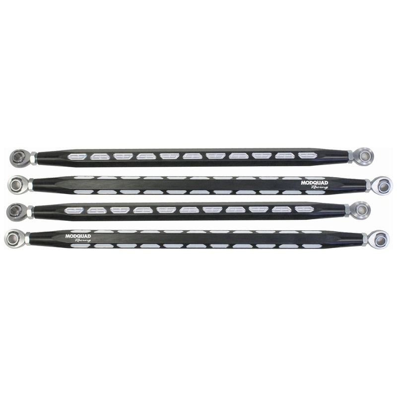 Polaris RZR Hex Radius Rods Polaris RZR Turbo S Black w/ Recut Pockets