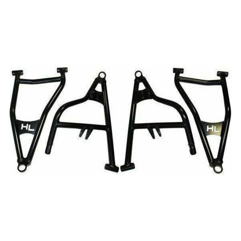 Polaris RZR XP 1000 / Turbo (2017-2023) Front Forward Offset Control Arms Black No Ball Joints