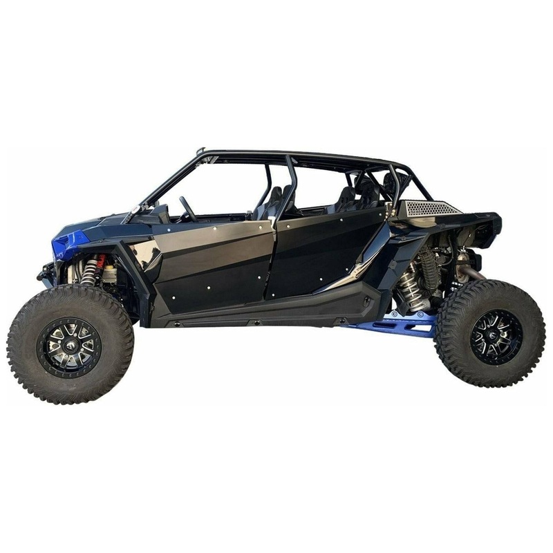 Polaris RZR 4 Raw Fastback Shorty Cage No Light Pocket No Windshield No Rear Chase Light