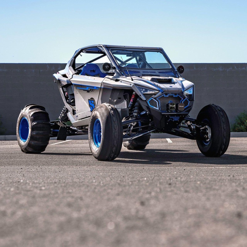 Polaris RZR Pro R (2022-2024) Shorty Cage Raw No Light Pocket No Windshield