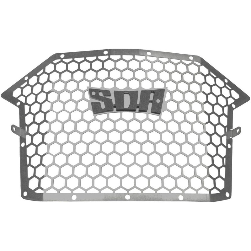 Polaris RZR Pro XP Front Grille Kit Raw Grille Raw Trim