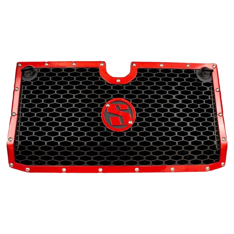 Polaris Xpedition Front Grille Raw Center / Raw Trim / Raw Logo